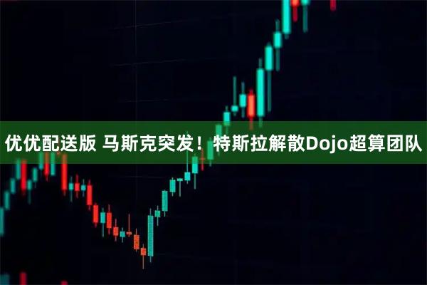 优优配送版 马斯克突发!特斯拉解散Dojo超算团队