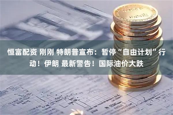 恒富配资 刚刚 特朗普宣布：暂停“自由计划”行动！伊朗 最新警告！国际油价大跌